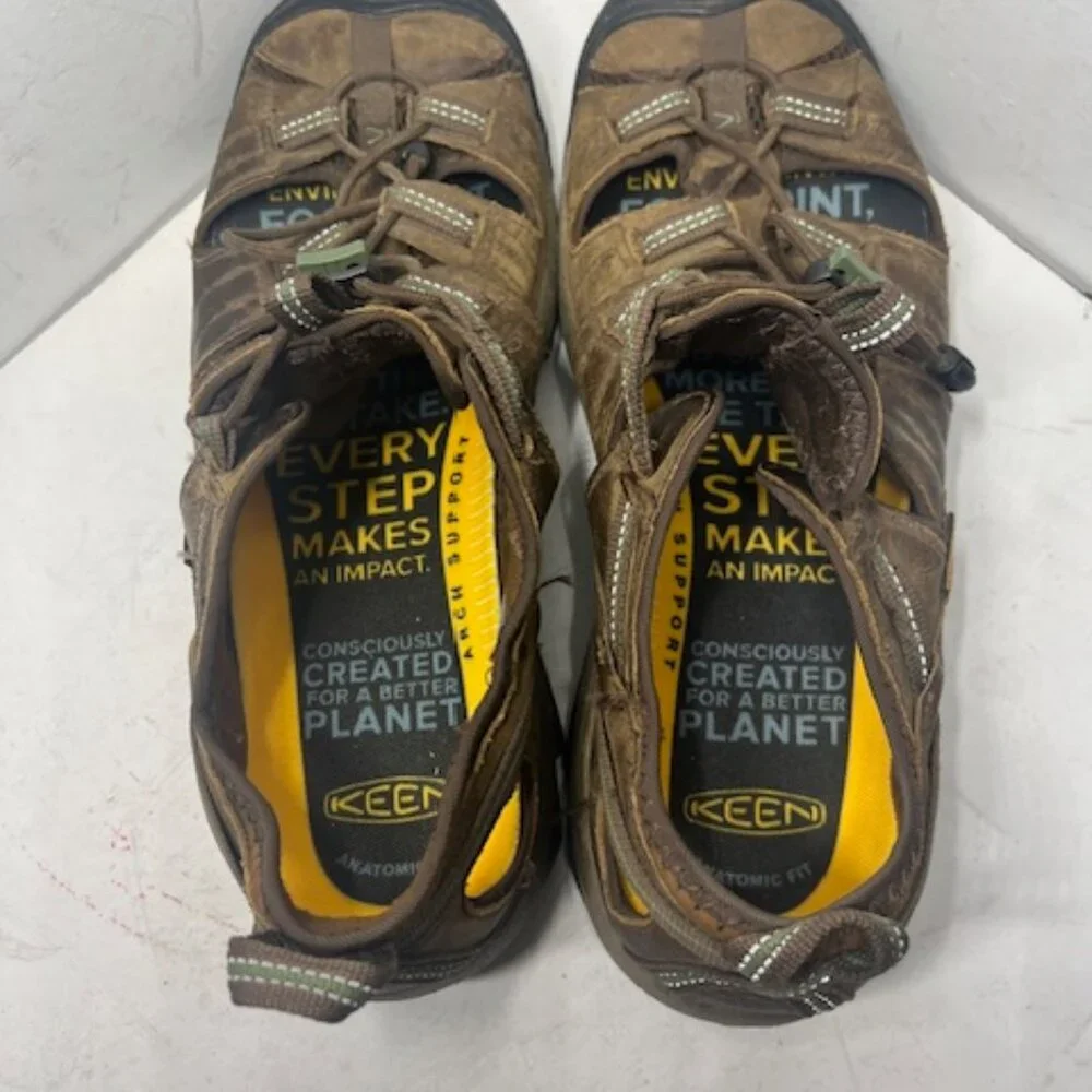 KEEN Arroyo II 1008419 Brown‎ Waterproof Hiking Sandals Mens Size 10.5